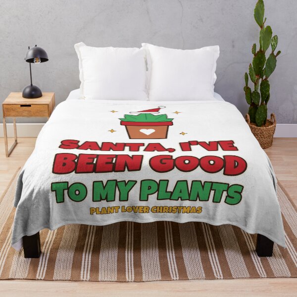 Item preview, Santa I've Been Good To My Plants Funny Plant Lover Christmas designed and sold by Bornprints.