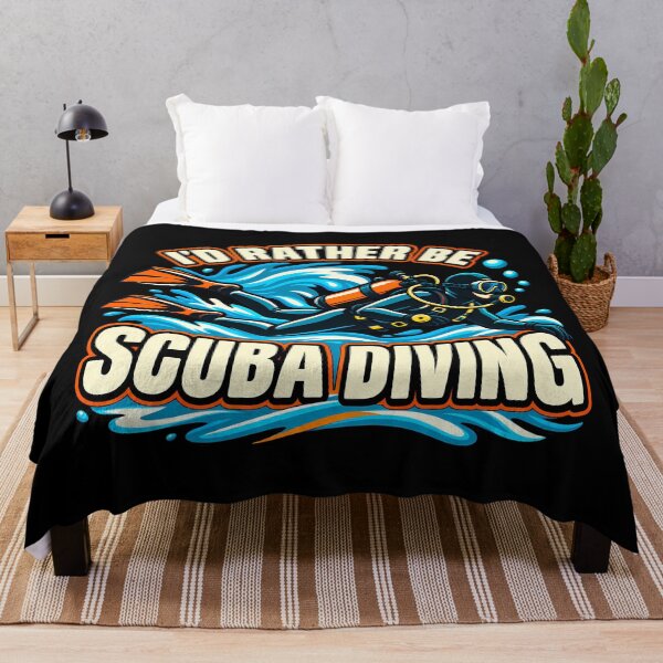 Item preview, I'd Rather Be Scuba Diving Diver Ocean Fun Marine Life Beach Lover designed and sold by Photo-Sphere101.