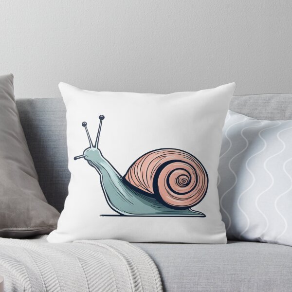 Item preview, Snail - Simple Flat Illustration designed and sold by Hidamari's SHOP.