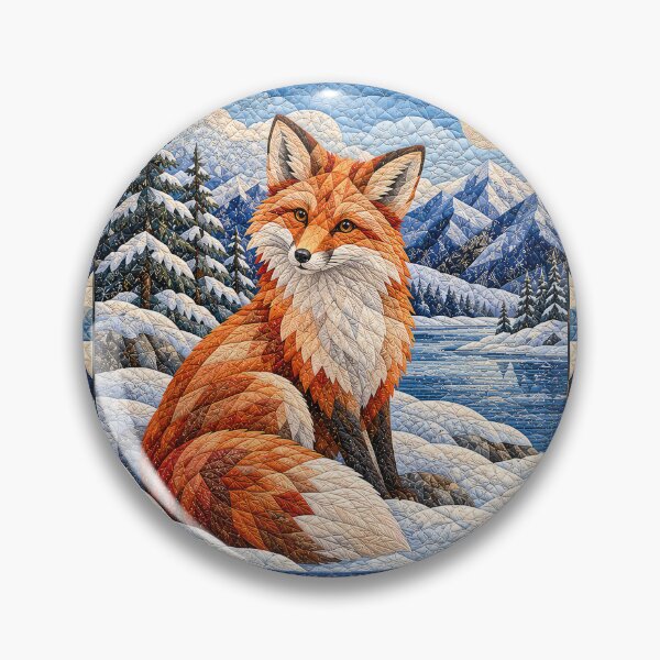 Item preview, Winter Fox Quilt designed and sold by Elisabeth Lucas.