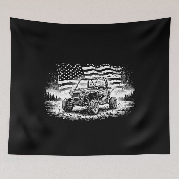 Item preview, Patriotic UTV Side by Side Off Road  designed and sold by dudelinart.