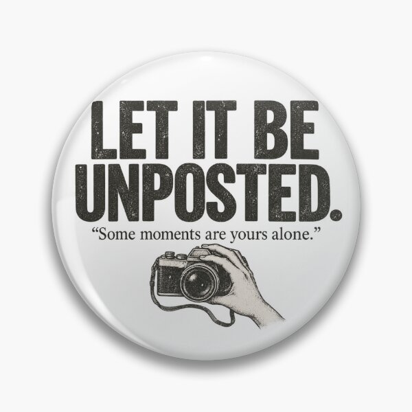 Item preview, Let It Be Unposted – Minimal Camera Graphic designed and sold by saugatnaipal.