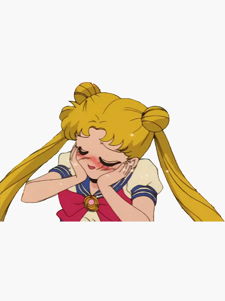 "usagi tsukino | sailor moon " Sticker by loramaee | Redbubble