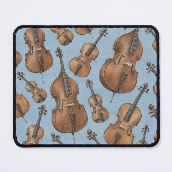 Item preview, Vintage String Instruments Pattern designed and sold by frumixart.