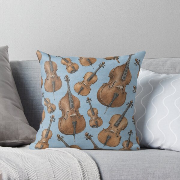 Item preview, Vintage String Instruments Pattern designed and sold by frumixart.