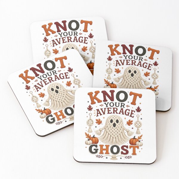 Item preview, Knot You Average Ghost – Funny Macramé Halloween Gift designed and sold by CuteDesignables.