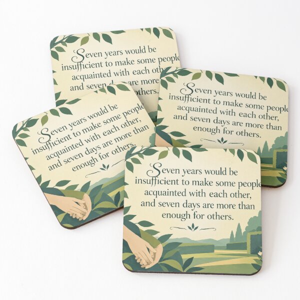 Item preview, Seven days are enough to know! designed and sold by Lissa Spencer Literary Art.