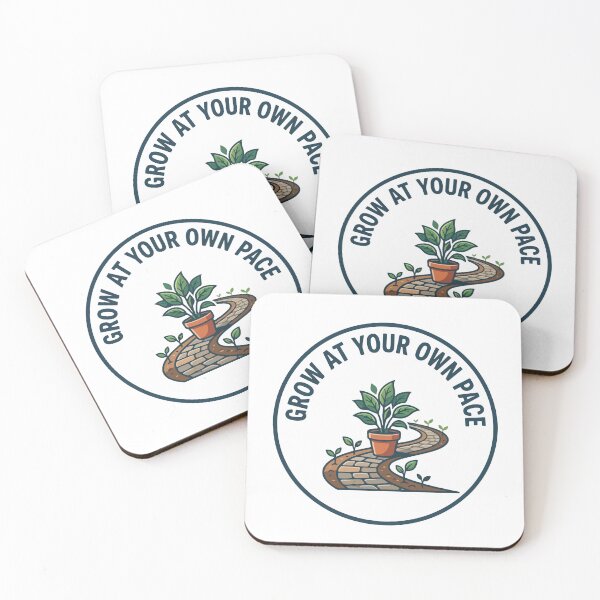 Item preview, Grow At Your Own Pace Potted Plant Path designed and sold by AIG - Andrei Ilie Graphics.