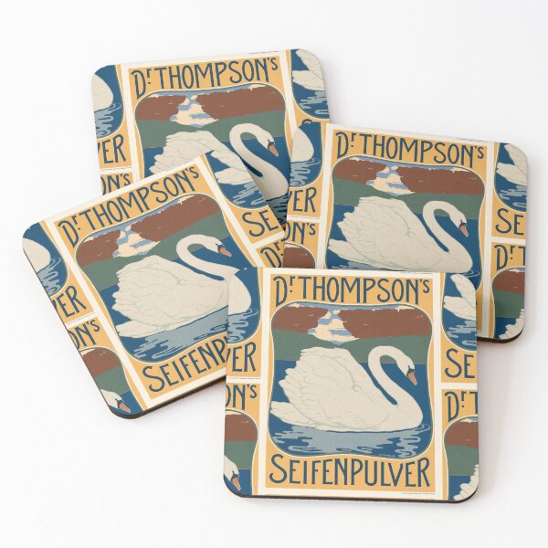 Item preview, Dr Thompsons Seifenpulver Swan 1898 designed and sold by artofuniverse.