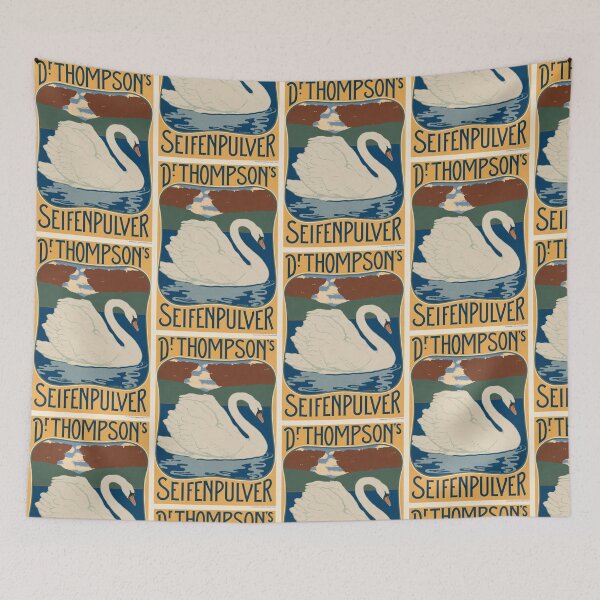Item preview, Dr Thompsons Seifenpulver Swan 1898 designed and sold by artofuniverse.
