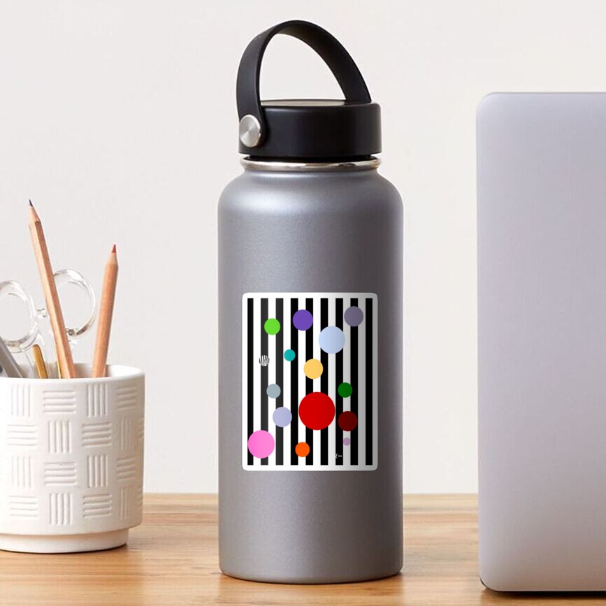 Geometrics- Stripes and Polka Dots Sticker