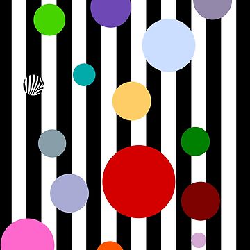 Artwork thumbnail, Geometrics- Stripes and Polka Dots by Matlgirl