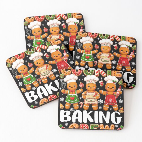 Item preview, Cookie Baking Crew Cute Christmas Gingerbread Matching designed and sold by varin-studio.
