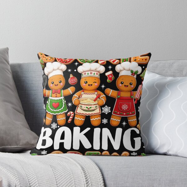 Item preview, Cookie Baking Crew Cute Christmas Gingerbread Matching designed and sold by varin-studio.