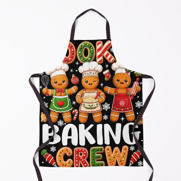 Item preview, Cookie Baking Crew Cute Christmas Gingerbread Matching designed and sold by varin-studio.