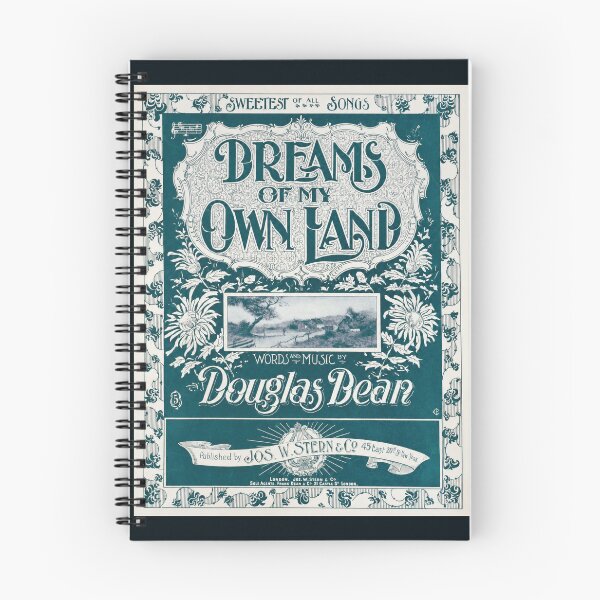 Item preview, Dreams of My Own Land Sheet Music 1895 designed and sold by artofuniverse.