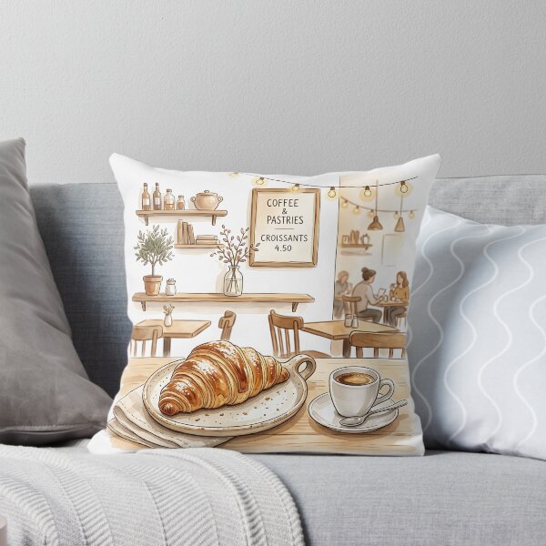 Item preview, Cozy Morning Coffee and French Pastry Cafe designed and sold by Michaelragheb.