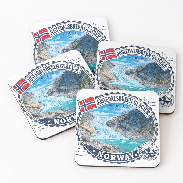 Item preview, Jostedalsbreen Glacier Norway Emblem designed and sold by clarkfraser.