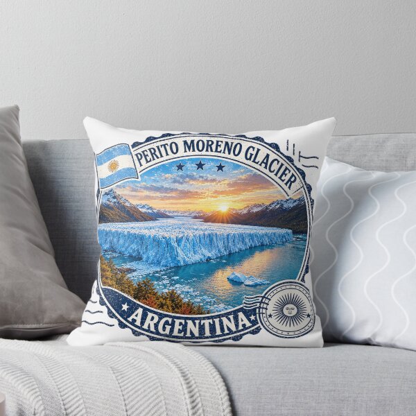Item preview, Perito Moreno Glacier Argentina Emblem designed and sold by clarkfraser.