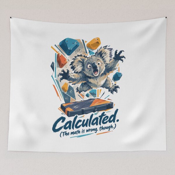Item preview, Koala Dyno: Calculated (The math is wrong though) designed and sold by Pineapple-Tree.