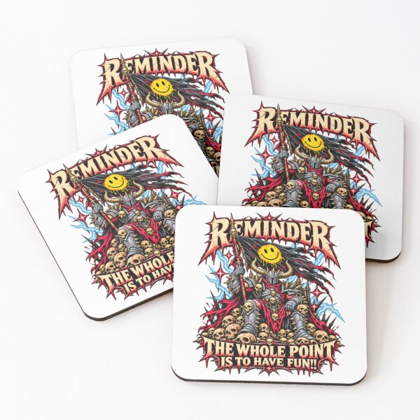 Item preview, The Whole Point Is To Have Fun ,Three Coffees No Lunch ,Dark Humor designed and sold by ehornrudht.