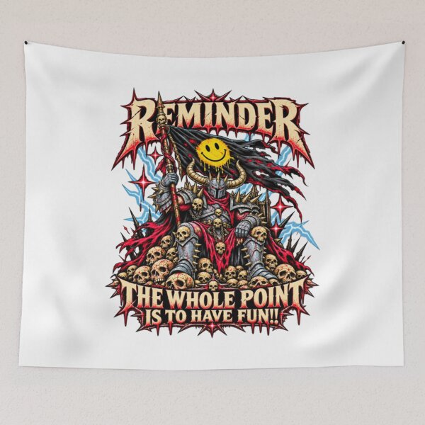 Item preview, The Whole Point Is To Have Fun ,Three Coffees No Lunch ,Dark Humor designed and sold by ehornrudht.