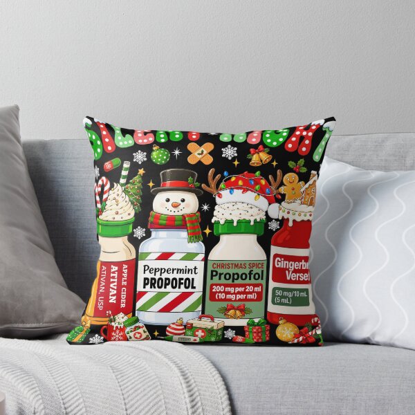 Item preview, Silent Night Funny Nurse Medical Christmas Night Shift designed and sold by varin-studio.