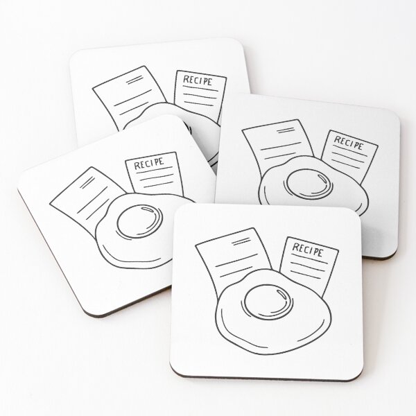 Item preview, A yolk close to a recipe card with handwritten notes designed and sold by rasagamastore.