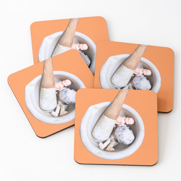 Item preview, Mortar and Pestle &  Dolls designed and sold by BIZBIZMARA.