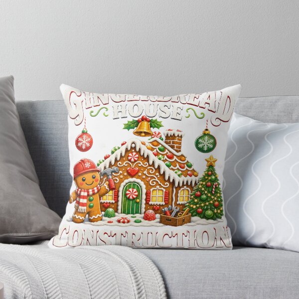 Item preview, Gingerbread House Construction Crew Funny Christmas Baking designed and sold by Luminatelier.