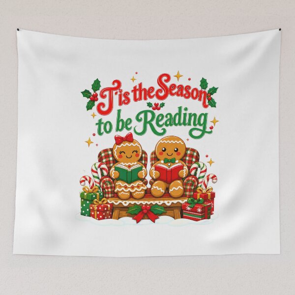 Item preview, Tis The Season To Be Reading Christmas Book Lover designed and sold by Luminatelier.