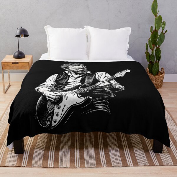 Item preview, Electric Guitarist Musician Rock Blues Ink Art designed and sold by Hikeboil.