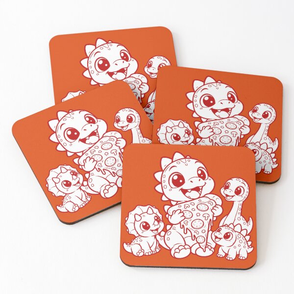 Item preview, DINO PIZZA PARTY R designed and sold by studioabstract.