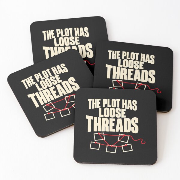 Item preview, The Plot Has Loose Threads True Crime Detective Humor designed and sold by ThreadQuirk.