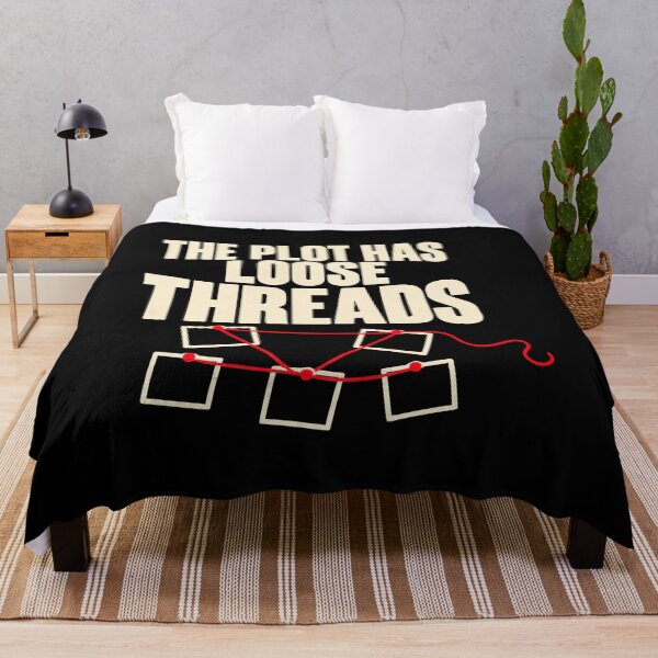 Item preview, The Plot Has Loose Threads True Crime Detective Humor designed and sold by ThreadQuirk.