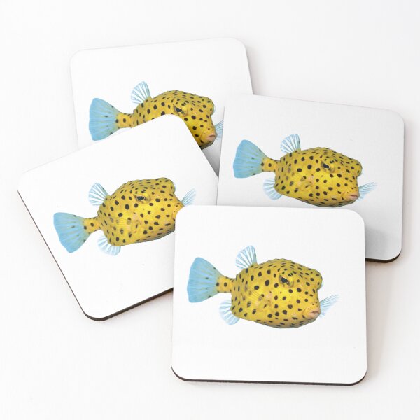 Item preview, Yellow Boxfish: Boxy Body, Big Personality designed and sold by Helt-enkelt.