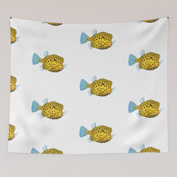Item preview, Yellow Boxfish: Boxy Body, Big Personality designed and sold by Helt-enkelt.
