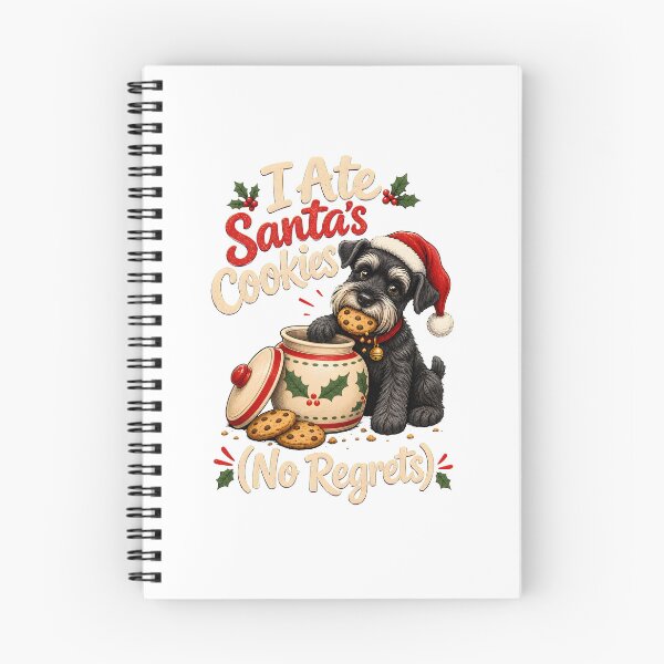 Item preview, I Ate Santa's Cookies No Regrets Dog Christmas Humor designed and sold by Luminatelier.
