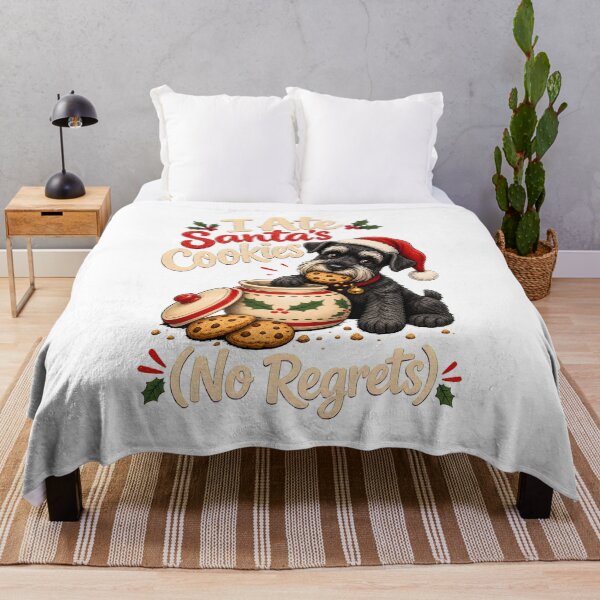 Item preview, I Ate Santa's Cookies No Regrets Dog Christmas Humor designed and sold by Luminatelier.