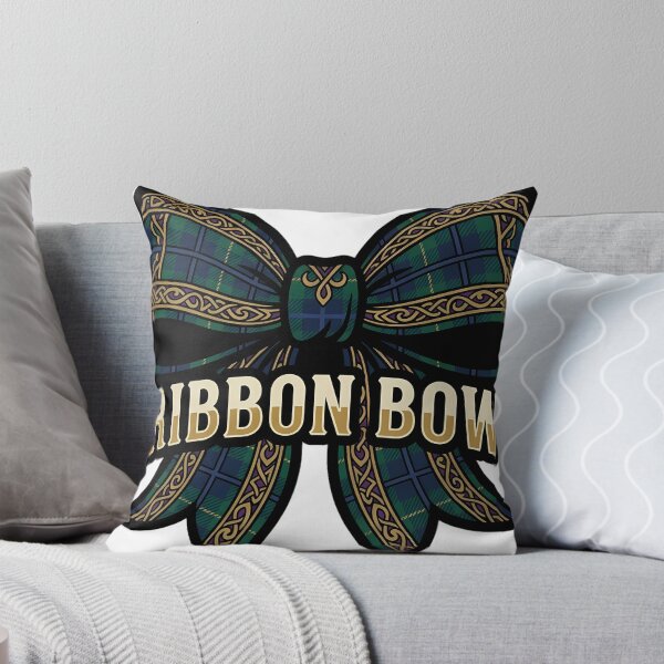 Item preview, Tartan Ribbon Bow - Highland Gothic Emblem designed and sold by IllumeInk.
