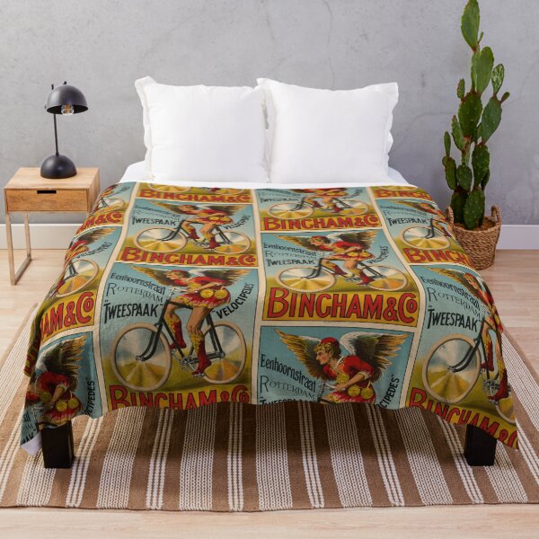 Item preview, Winged Cyclist Tweespaak Rotterdam 1888 designed and sold by artofuniverse.