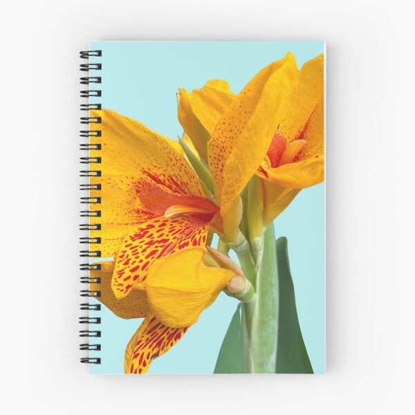 Item preview, Vibrant Yellow Canna Lily Botanical Floral Art designed and sold by glassmelon.com.