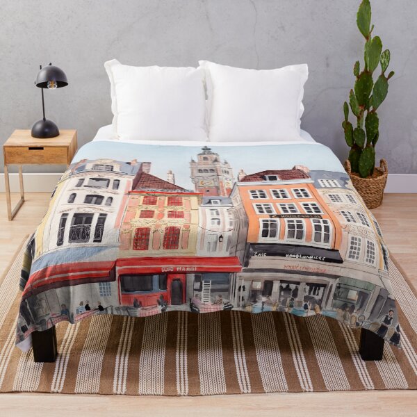 Item preview, Lille France Wall Art – French Cityscape Travel Print designed and sold by POSTERIOCREW.