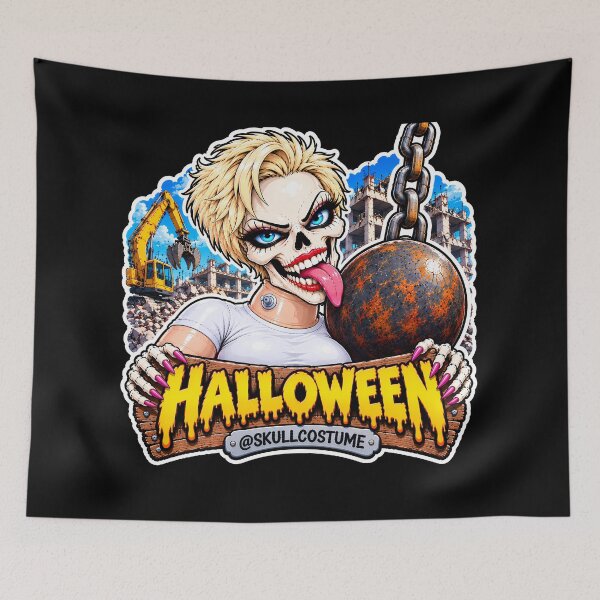 Item preview, SkullCostume – Halloween: Wrecking Ball Skull designed and sold by SkullCostume.