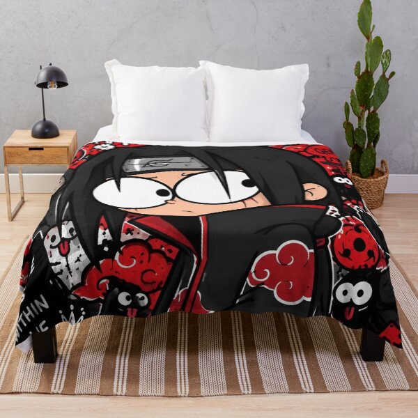 Item preview, Itachi | Chibi Dark Ninja Art – Red and Black Japanese Warrior Aesthetic designed and sold by Dyan4.