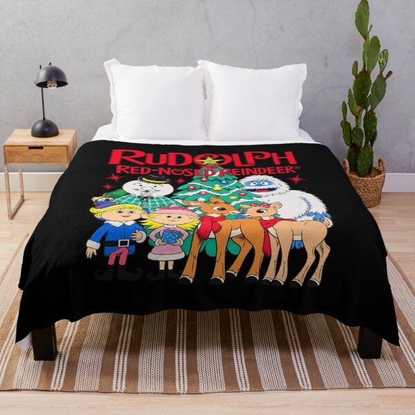 Item preview, Retro Christmas Reindeer and Festive Cartoon Friends designed and sold by NoirLuxeStudio.