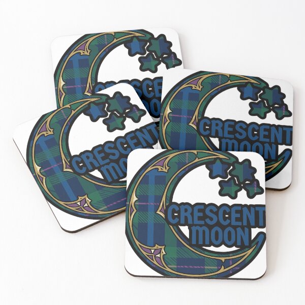Item preview, Velvet Crescent Moon - Gothic Emblem designed and sold by IllumeInk.