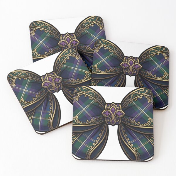 Item preview, Velvet Bow Emblem - Highland Gothic designed and sold by IllumeInk.