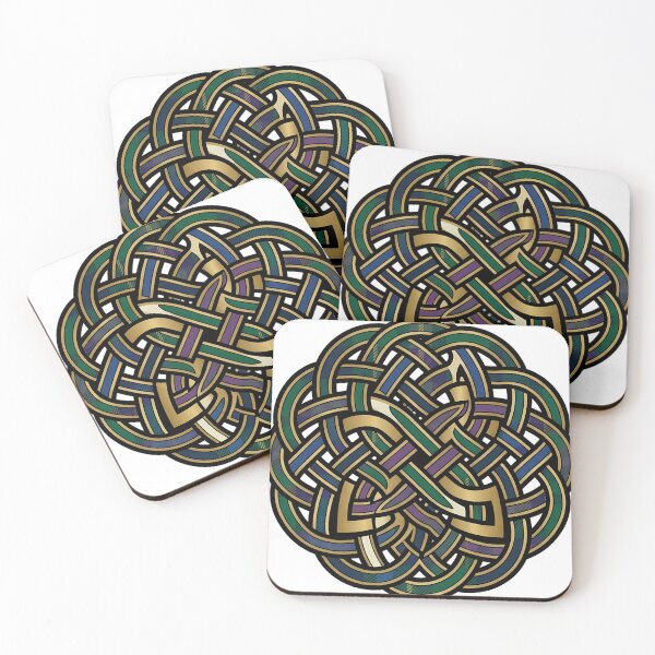 Item preview, Tartan Knotwork Emblem - Highland Gothic designed and sold by IllumeInk.