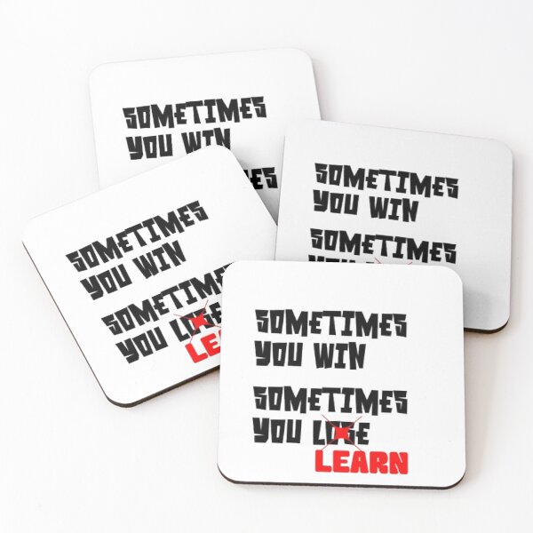 Item preview, Sometimes you win, sometimes you lose/learn  designed and sold by KoumlisArt.